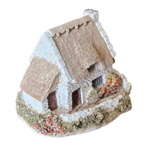 Lilliput Lane Tanners Cottage Miniature Masterpieces Cottage Figurine Vtg 1987